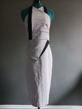 Dion Lee Gray Dress Size 10